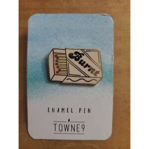 Burnt matches enamel pin